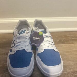 New Balance Men's 480 V1 Sneaker, White/Royal Blue, 9 M New Balance New